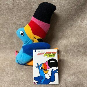 Kellogs Cereal Toucan Sam Fruit Loops  8" Plush Soft Toy Stuffed Animal